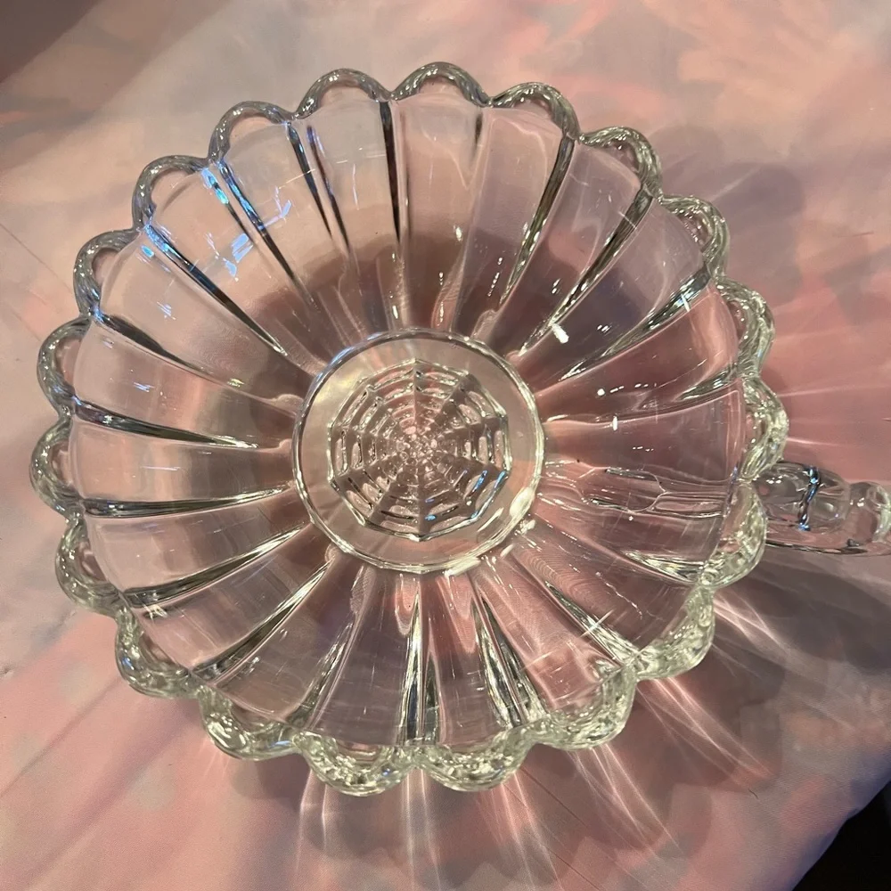 HELSEY Clear Glass Jam Dish